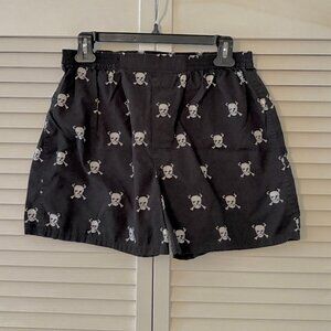 Express Boxers - Black/White Pirate